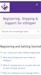 Mobile Screenshot of eshipperhelp.com